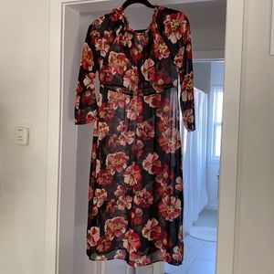 Madewell Floral Print Dress